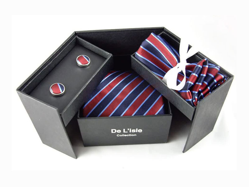 Leatherette Tie Box