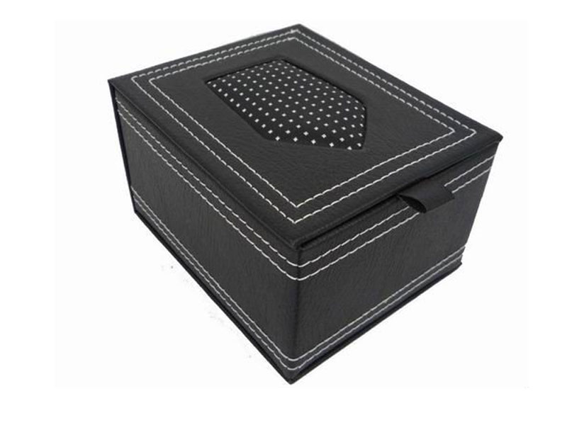 Leatherette Tie Box